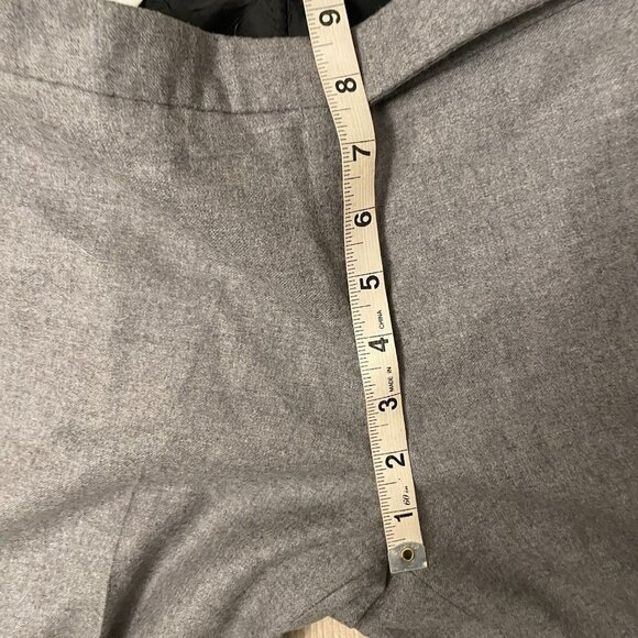 Elaine Skoglund Women's Bootcut Dress Pants Flat Front Gray - Picture 4 of 11